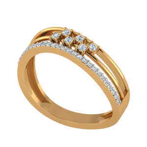 The ZigZaggers Diamond Ring