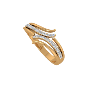 Golden Fingers Gold Diamond Ring