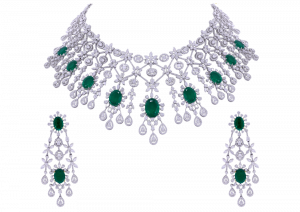 Maharani Emerald & Diamond Necklace 