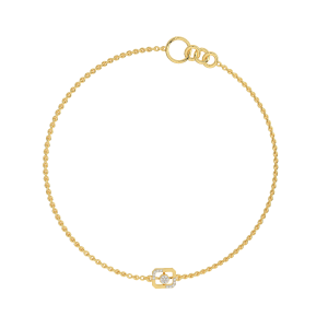 The Delicate Diamond and Gold Bracelet