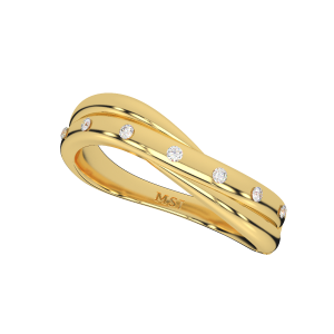 Stars Welkin Gold Diamond Ring