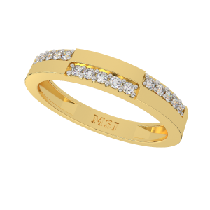 The ZigZag Diamond Band for Him