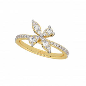 Star Designer Diamond Ring